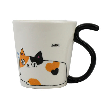 Black Cat Cup Coffee Cup Breakfast Cup