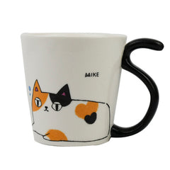 Black Cat Cup Coffee Cup Breakfast Cup