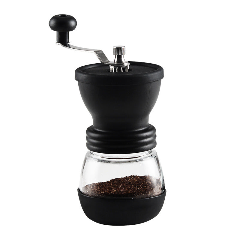 Hand grinder coffee machine