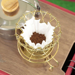 Stainless Steel Coffee Holder Coffee Filter Hand Coffee Drip Holder