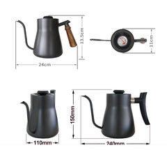 Solid wood coffee pot