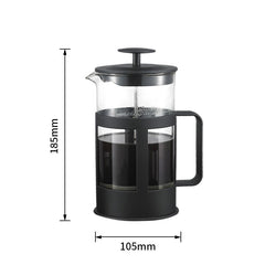 French press pot hand brew coffee pot