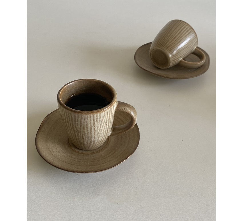 Espresso Vintage Ceramic Coffee Cup