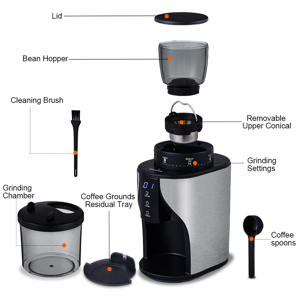 Cone Grinder Electric Coffee Grinder