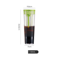 Cold Brew Coffee Maker Refrigerator Sealed Tea Separator